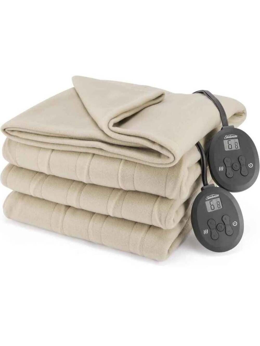 Sunbeam Royal Ultra Fleece Heated Electric Blanket Queen Size, 90" x 84"